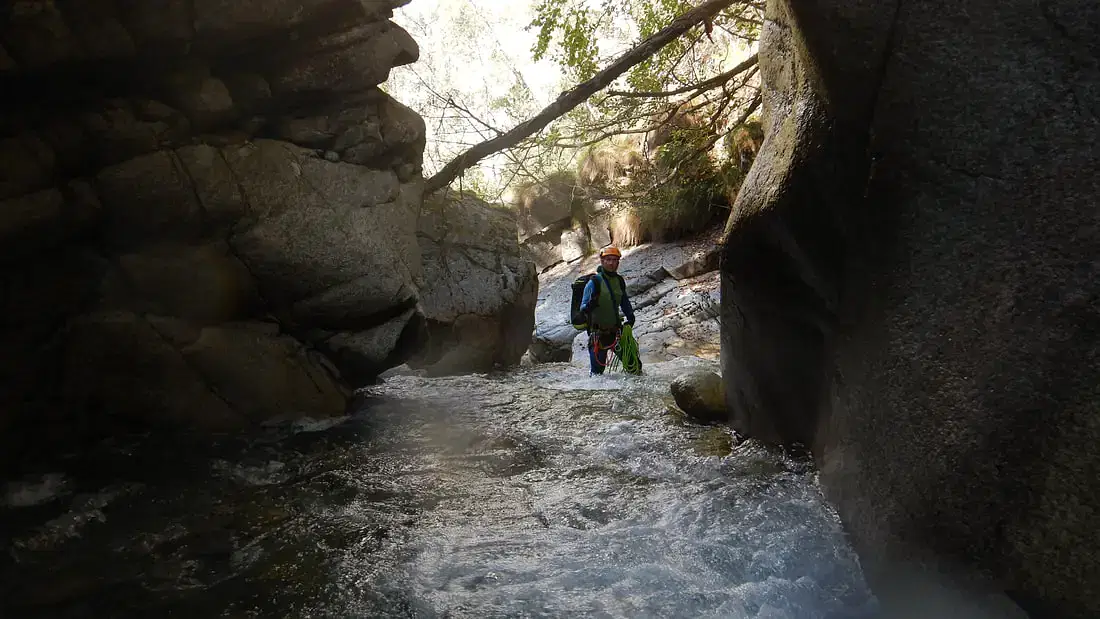Canyonisme en Espagne